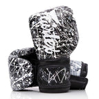 Fairtex BGV14PT Microfiber Bokshandschoenen - Art Collections - Painter Zwart/Wit