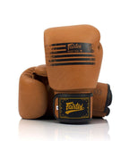 Fairtex BGV21 Legacy Bokshandschoenen - echt leer - Bruin