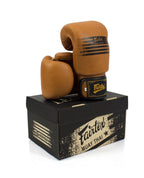 Fairtex BGV21 Legacy Bokshandschoenen - echt leer - Bruin