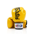 Fairtex BGV19 Deluxe "Tight-Fit" Bokshandschoenen - Goudgeel