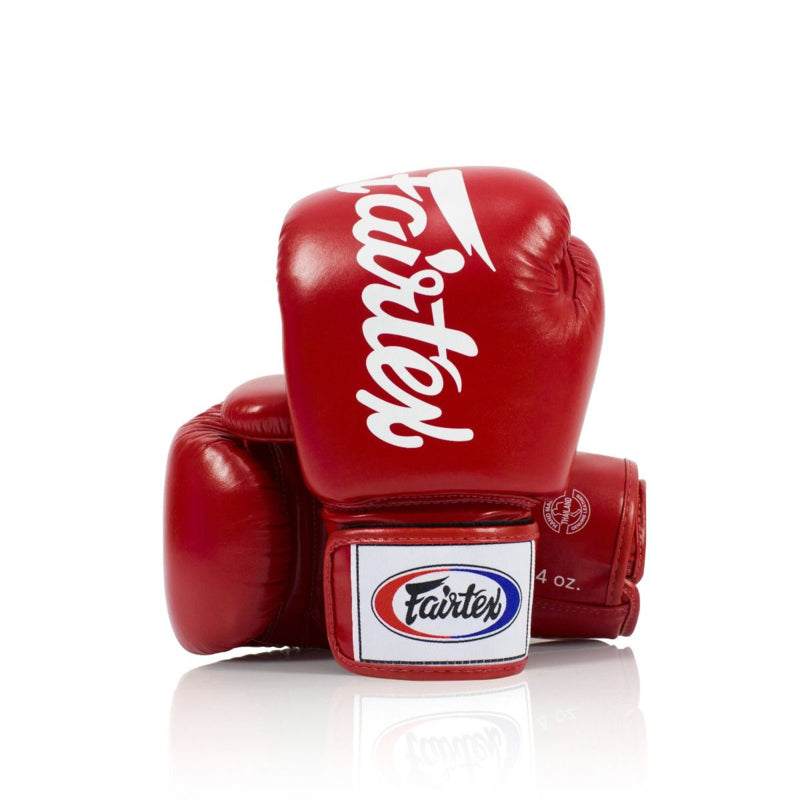 Fairtex BGV19 Deluxe "Tight-Fit" Bokshandschoenen - Rood