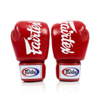 Fairtex BGV19 Deluxe "Tight-Fit" Bokshandschoenen - Rood