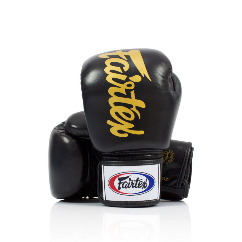 Fairtex BGV19 Deluxe "Tight-Fit" Bokshandschoenen - Zwart