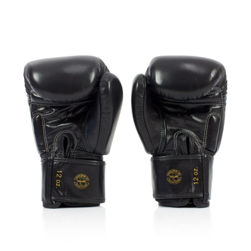 Fairtex BGV19 Deluxe "Tight-Fit" Bokshandschoenen - Zwart