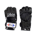 Fairtex FGV12 Grappling Handschoenen - Leer - Zwart
