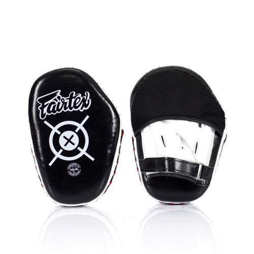 Fairtex FMV11 Aero Focus Mitts - Zwart/Wit