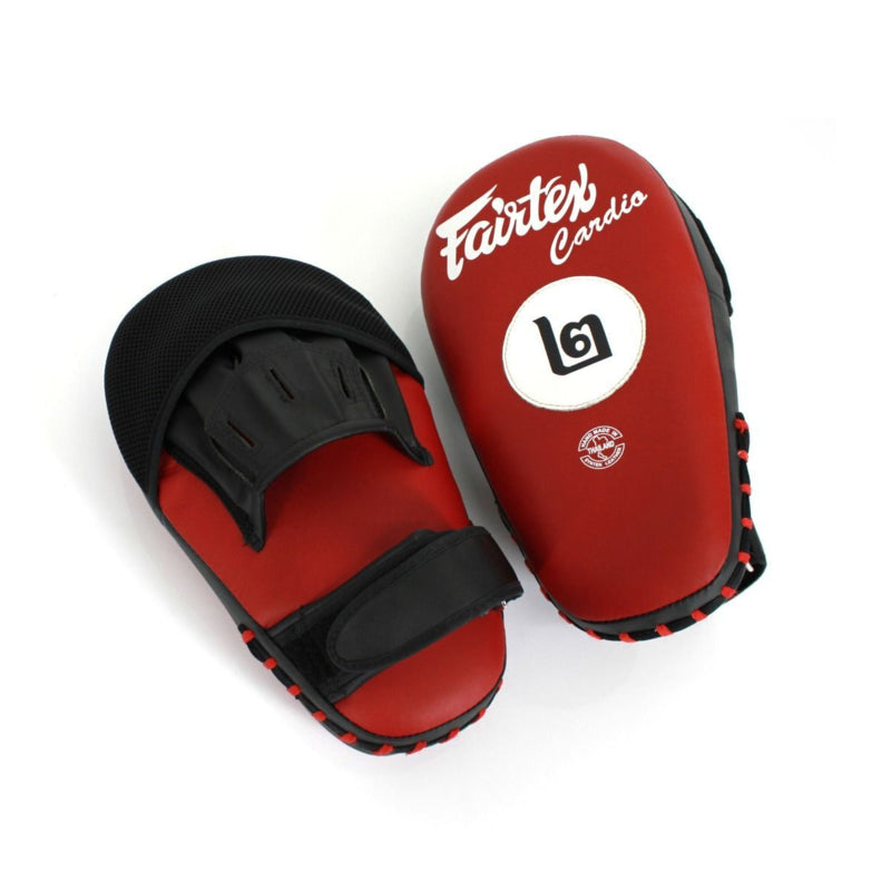 Fairtex FMV12 Angular Focus Mitts - Rood/Zwart