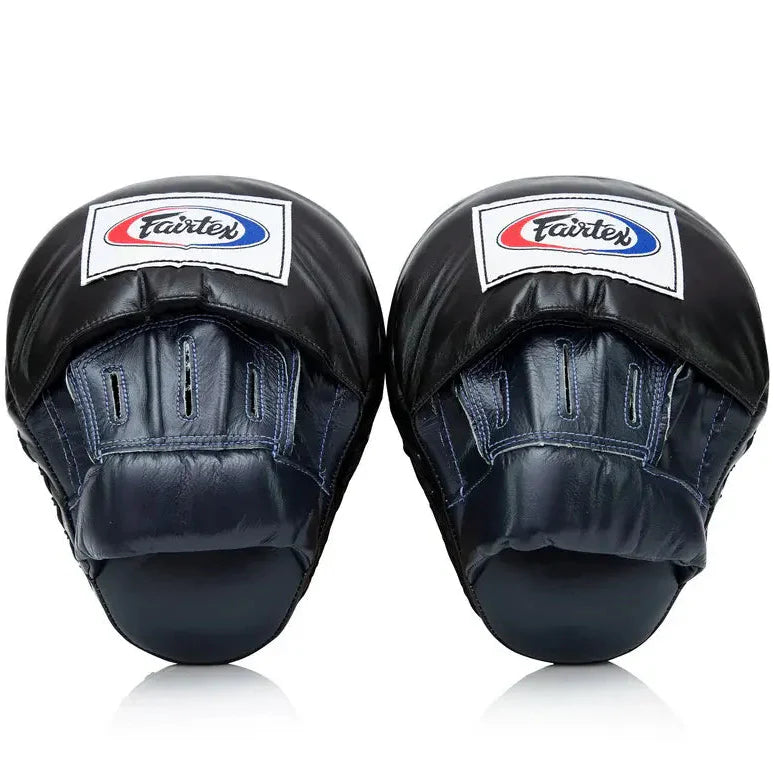 Fairtex FMV9 Ultimate Contoured Focus Mitts - Blauw/Zwart