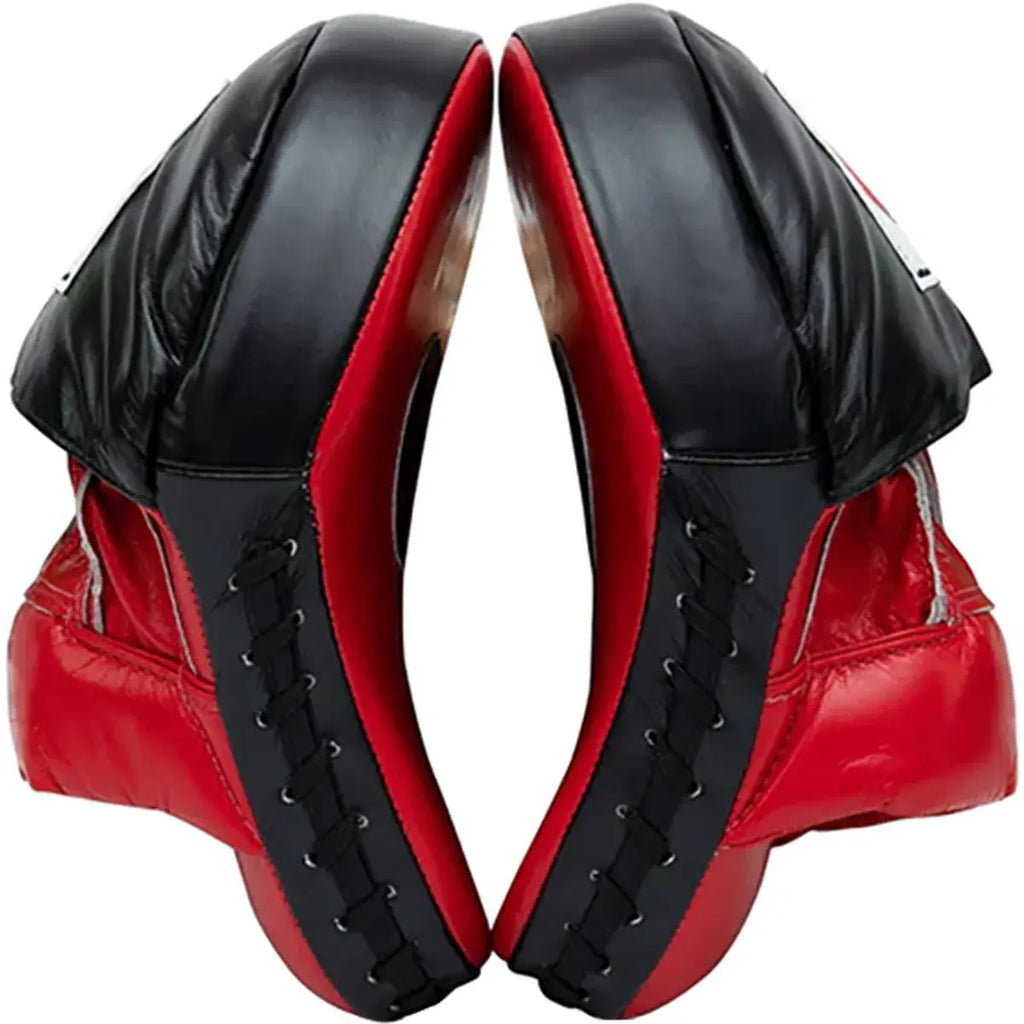 Fairtex FMV9 Ultimate Contoured Focus Mitts - Rood/Zwart