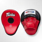 Fairtex FMV9 Ultimate Contoured Focus Mitts - Rood/Zwart