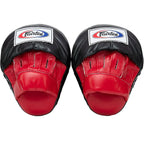 Fairtex FMV9 Ultimate Contoured Focus Mitts - Rood/Zwart