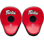 Fairtex FMV9 Ultimate Contoured Focus Mitts - Rood/Zwart