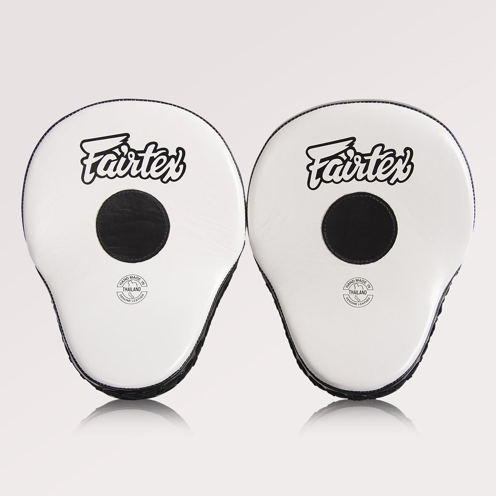 Fairtex FMV9 Ultimate Contoured Focus Mitts - Wit/Zwart