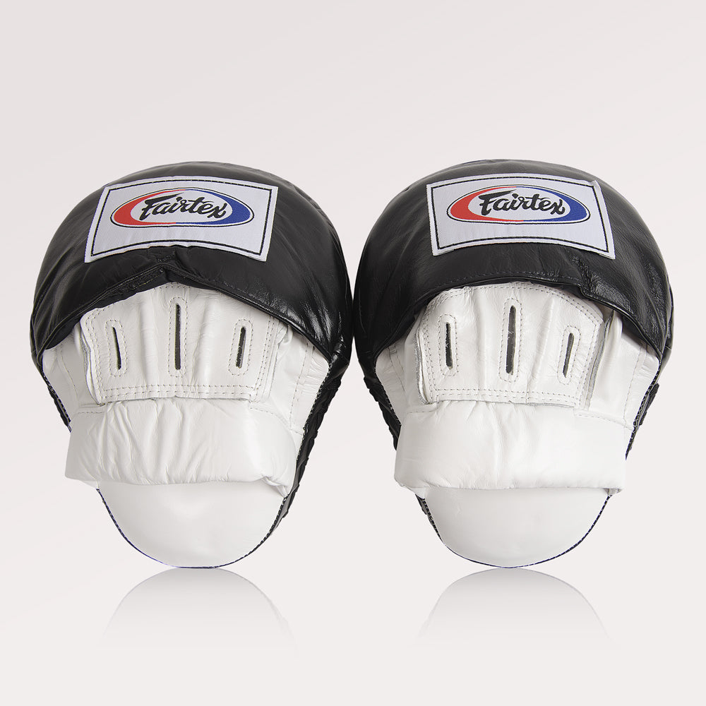 Fairtex FMV9 Ultimate Contoured Focus Mitts - Wit/Zwart