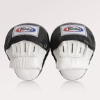 Fairtex FMV9 Ultimate Contoured Focus Mitts - Wit/Zwart