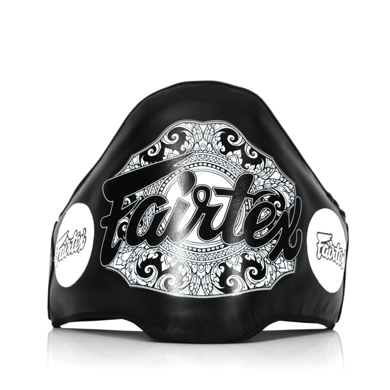Fairtex BPV2 Lightweight Belly Pad (A.K.A. "The Champion Belt") - Zwart