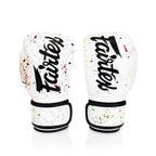 Fairtex BGV14PT Microfiber Bokshandschoenen - Art Collections - Painter - Wit