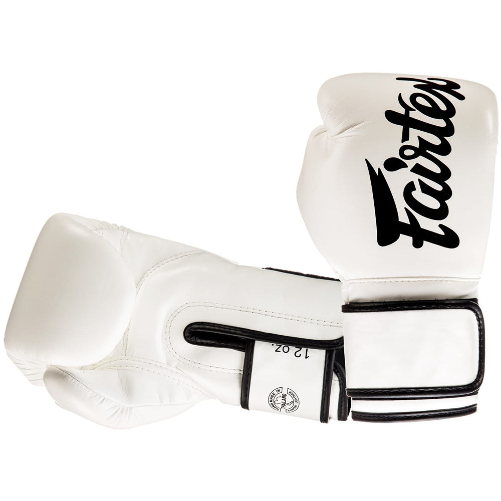 Fairtex BGV14 Microfiber Bokshandschoenen - Wit