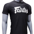 Fairtex Signature Tee - 4 way stretch - Zwart