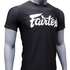 Fairtex Signature Tee - 4 way stretch - Zwart