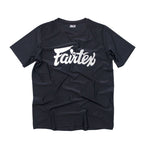 Fairtex Signature Tee - 4 way stretch - Zwart