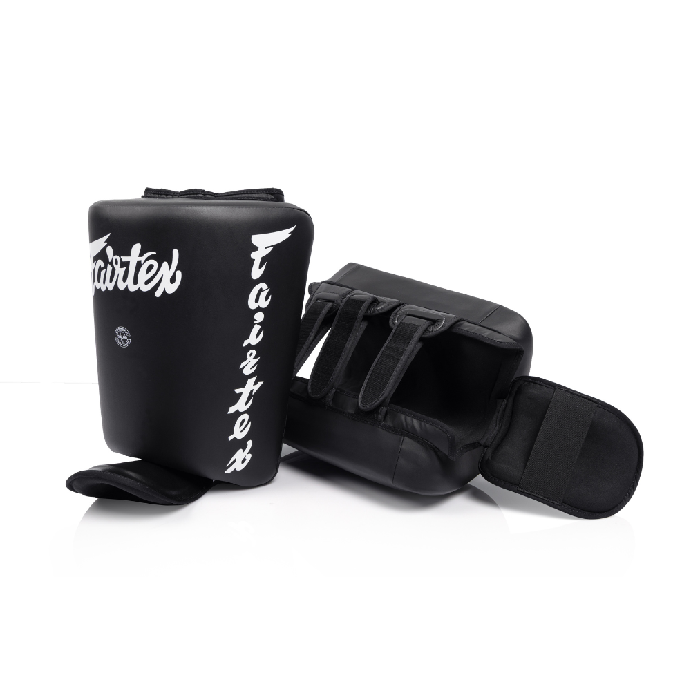 Fairtex SP10 Calfkick Pads - Zwart - Paar – paar calfkick pads