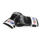 Fairtex FGV15 Sparring Handschoenen Dubbele Pols Sluiting - Leer