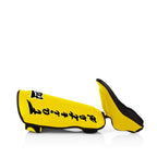 Fairtex SP7 Twister - afneembare Wreef en Scheenbeschermers  - Geel