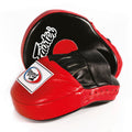 Fairtex FMV9 Ultimate Contoured Focus Mitts - Zwart/Rood