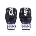 Fairtex FGV18 Super Sparring MMA Handschoenen - Zwart / Blauw