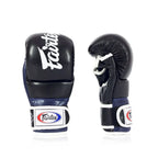 Fairtex FGV18 Super Sparring MMA Handschoenen - Zwart / Blauw