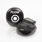 Flow Airmitts - Paar - Echt leer - Zwart/Wit