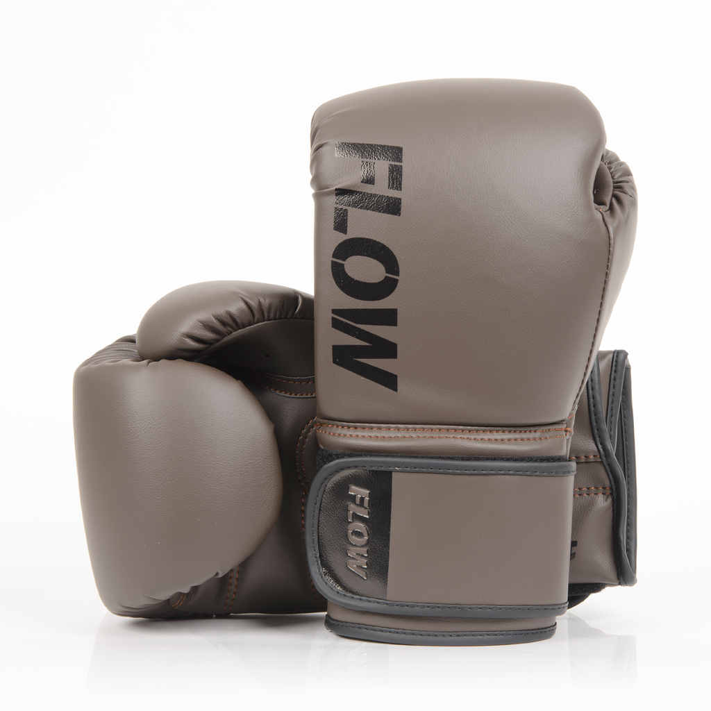 Flow Balance Bokshandschoenen - Microfiber - Bruin