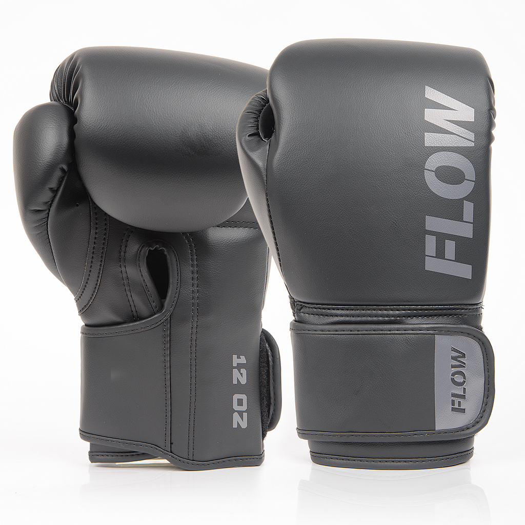 Flow Balance Bokshandschoenen - Microfiber - Zwart