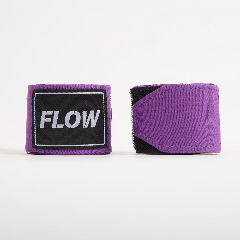 Flow Fightgear Bandages 450 cm - Paars