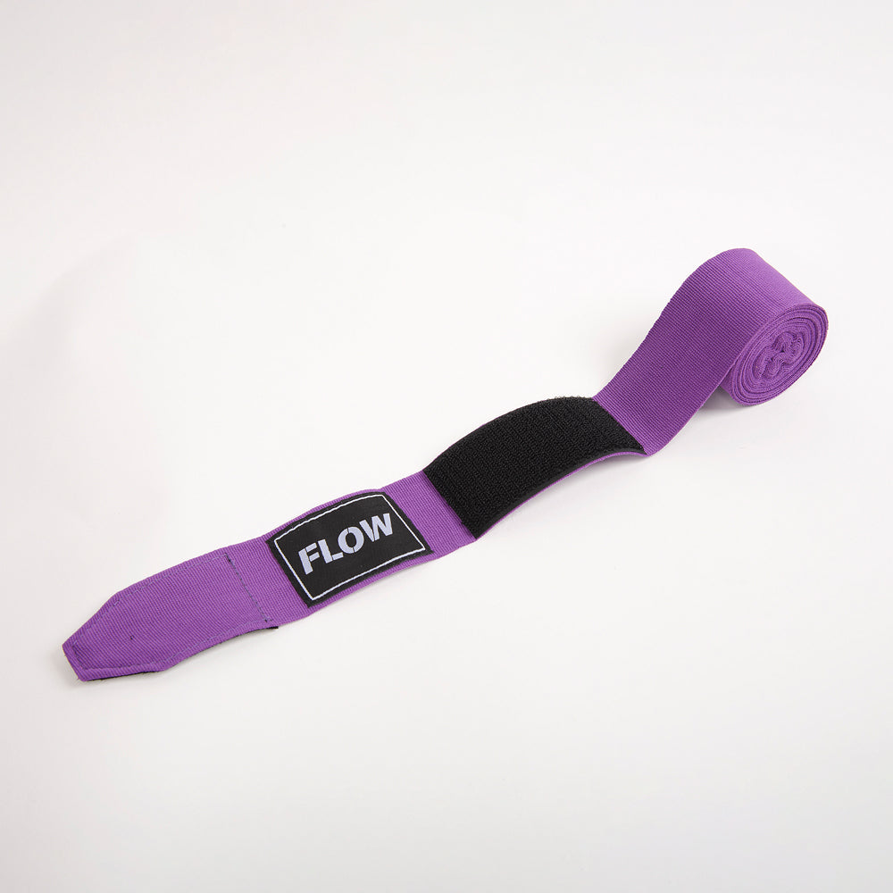 Flow Fightgear Bandages 450 cm - Paars