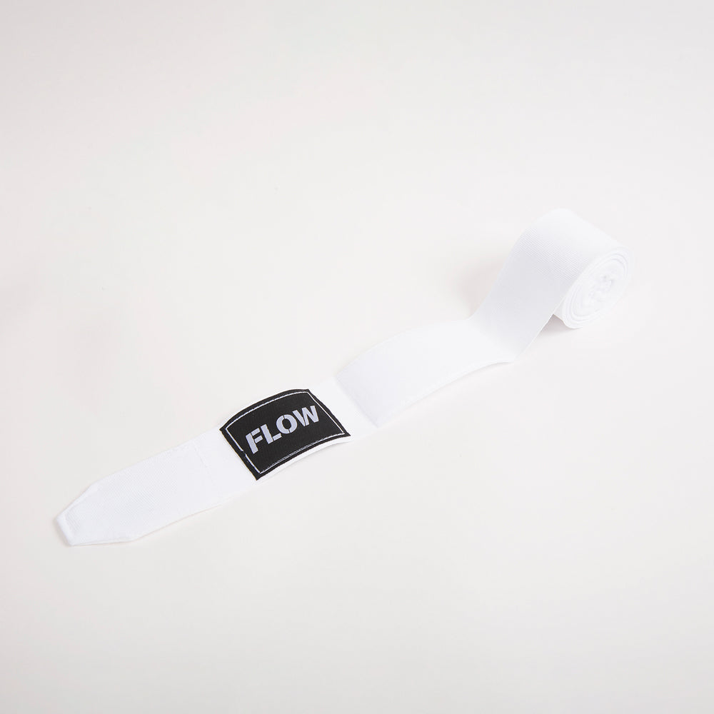 Flow Fightgear Bandages 450 cm - Wit