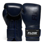 Flow - Challenge Bokshandschoenen - Echt Leer - Donkerblauw