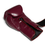 Flow - Challenge Bokshandschoenen - Echt Leer - Donkerrood
