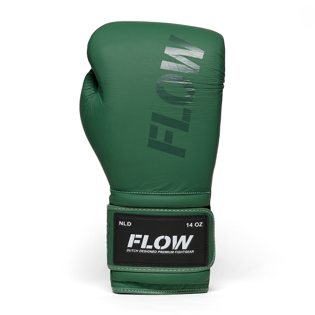 Flow - Challenge Bokshandschoenen - Echt Leer - Groen
