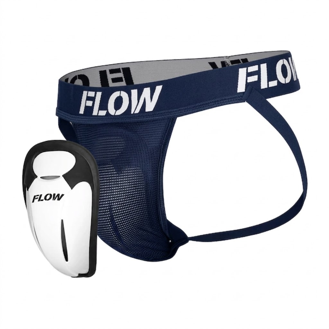 Flow Fightgear Premium Kruisbeschermer - Heren - Navy