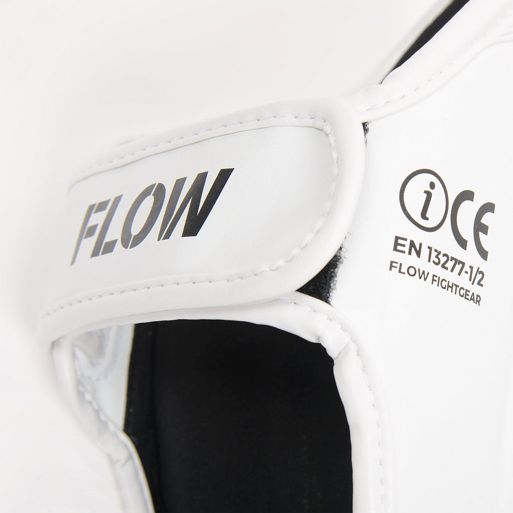 Flow Classic Thai Scheenbeschermers - Wit