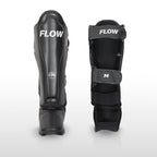 Flow Classic Thai Scheenbeschermers - Zwart