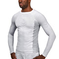 Hayabusa Arrow Ranked Long Sleeve Rashguard - Wit
