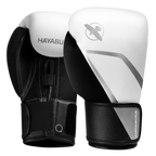 Hayabusa E1 Bokshandschoenen voor kinderen - Wit/Zilver