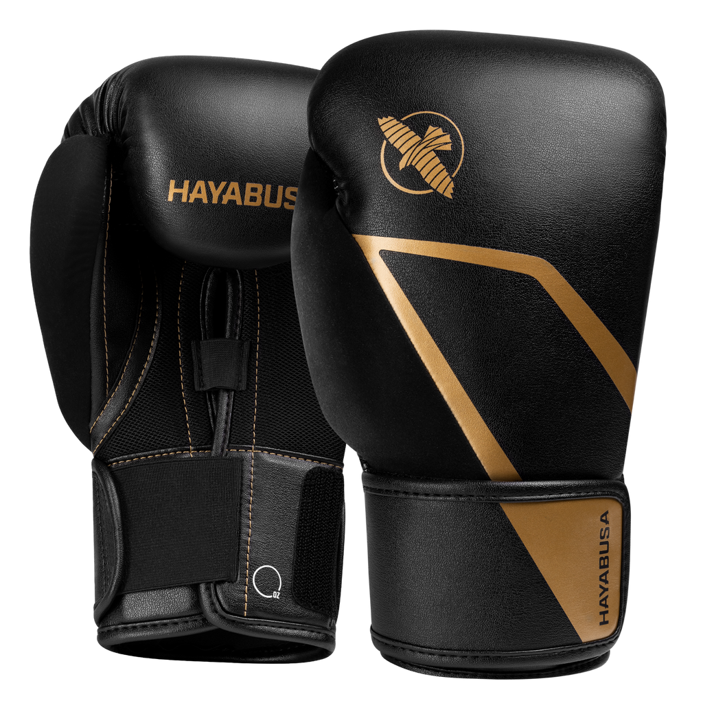 Hayabusa E1 Bokshandschoenen - Zwart/Goud