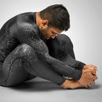 Hayabusa Geo Jiu Jitsu Spats - Zwart / Grijs