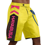 Hayabusa Icon Fight Shorts - Geel / Blauw