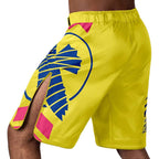 Hayabusa Icon Fight Shorts - Geel / Blauw