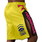 Hayabusa Icon Fight Shorts - Geel / Blauw